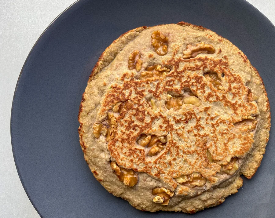 Bananenpannenkoekjes met walnoot (of fruit)