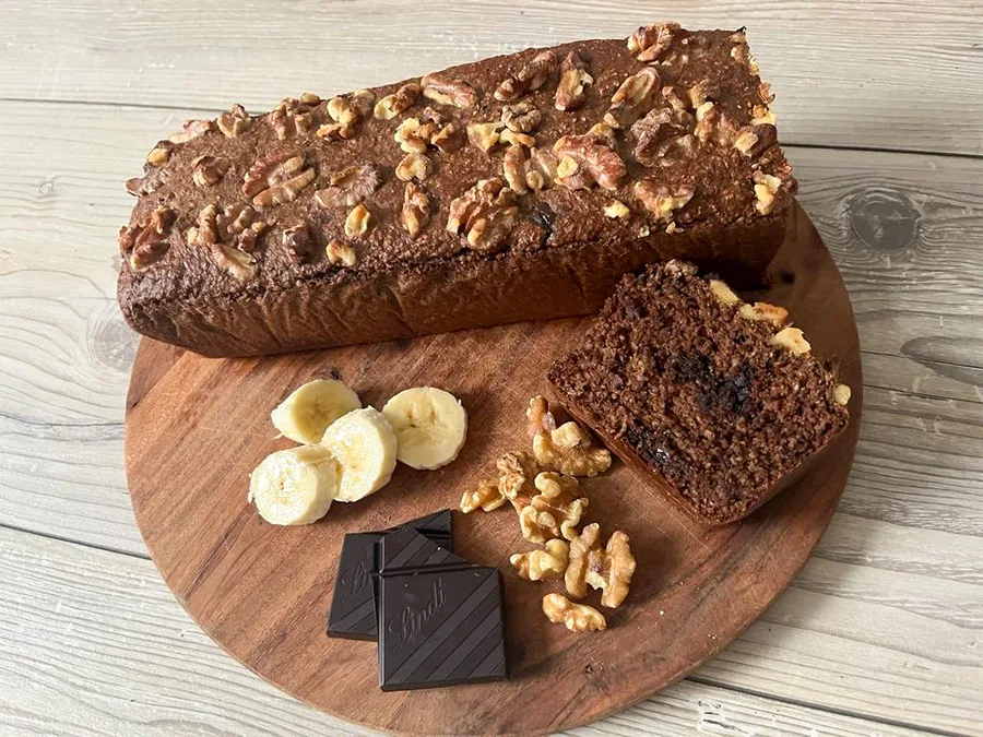 Chocolade - bananenbrood